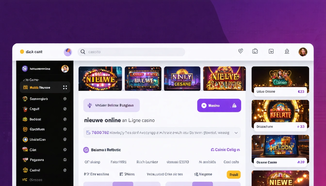 nieuwe online casino belgie Casino en Ligne Belgique